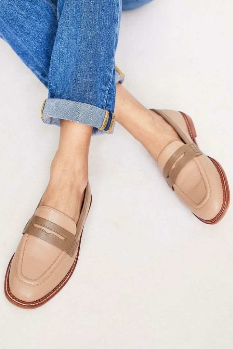 PREPOTTO - Mocassini Slip-On Colorblock Multicolore
