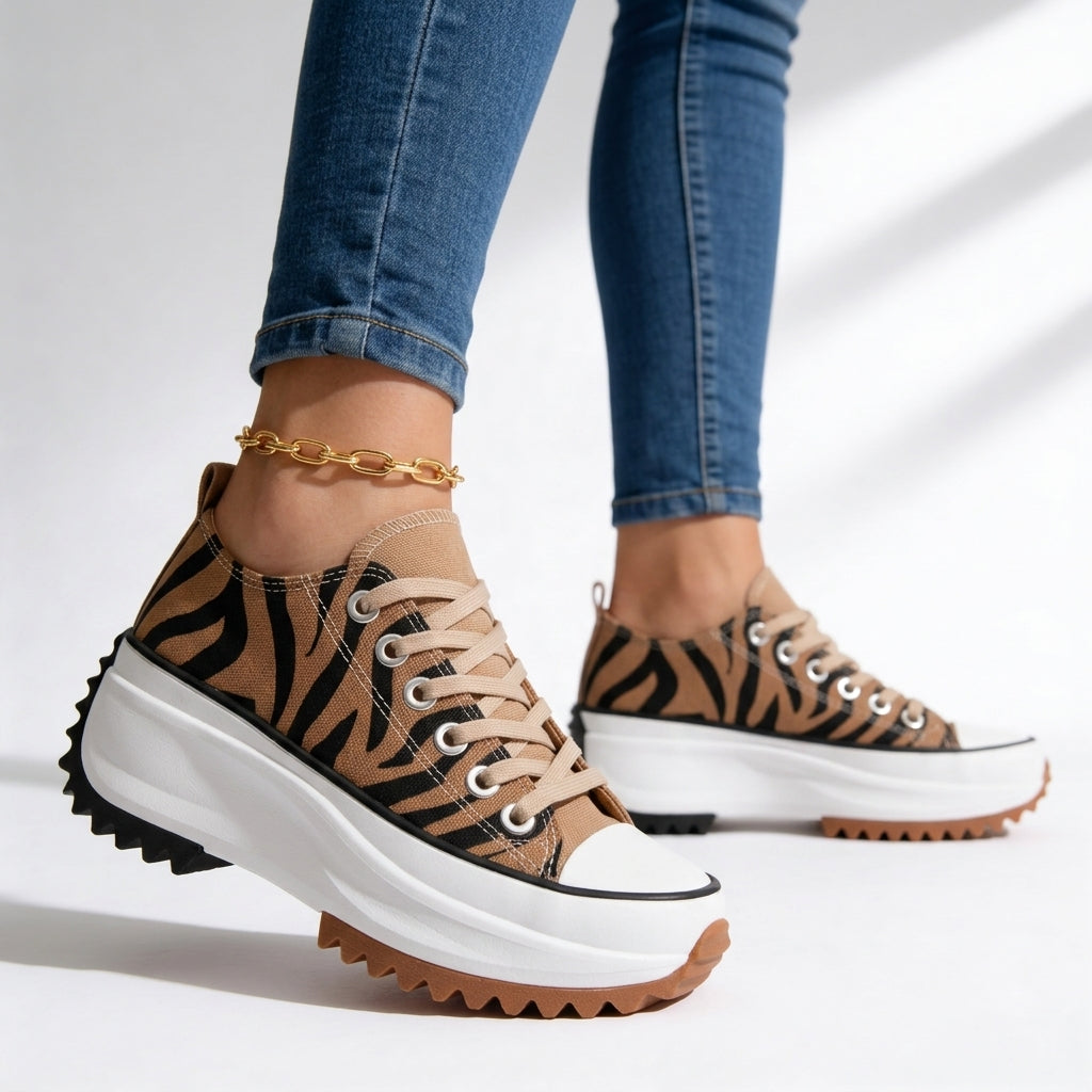 COLORNO - Sneakers platform sportive