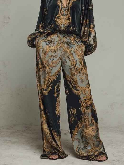 CERIANA - Set Loungewear Nero Morbido e Comfortevole