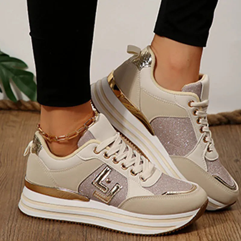 BOVOLONE - Casual Sportswear Patchwork Round Comfortable Out Door Sport Shoes(4 Colors)