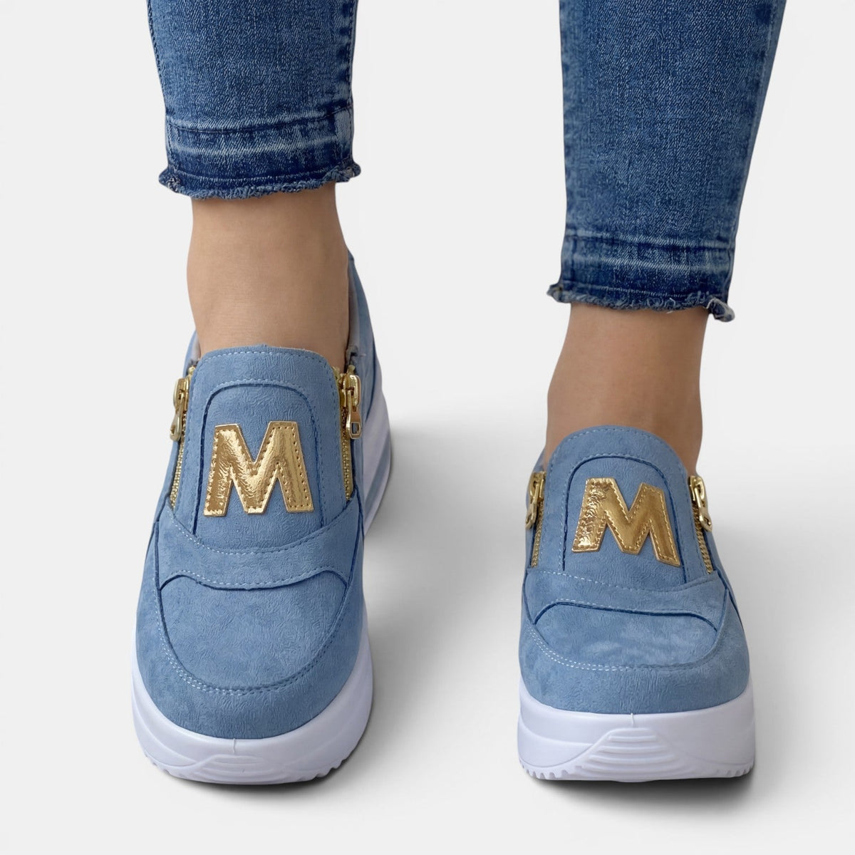 FORNACE - Sneakers donna ortopediche traspiranti multicolore