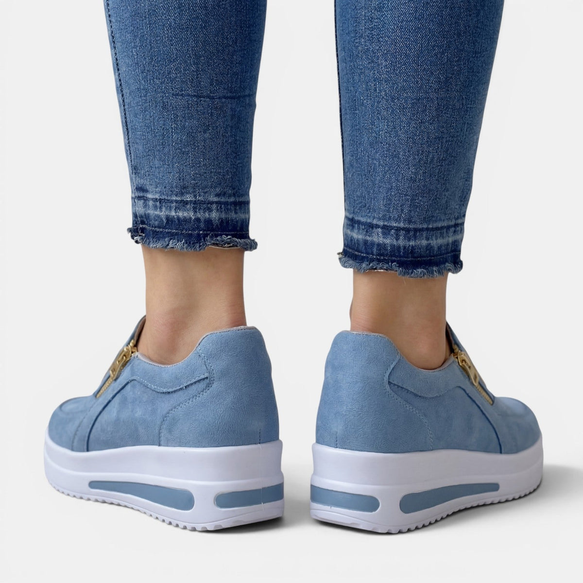 FORNACE - Sneakers donna ortopediche traspiranti multicolore