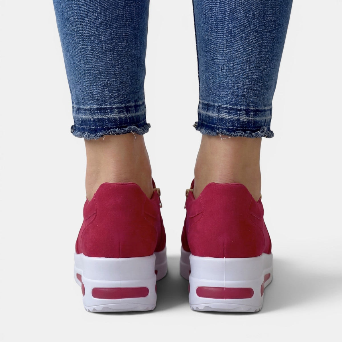 FORNACE - Sneakers donna ortopediche traspiranti multicolore