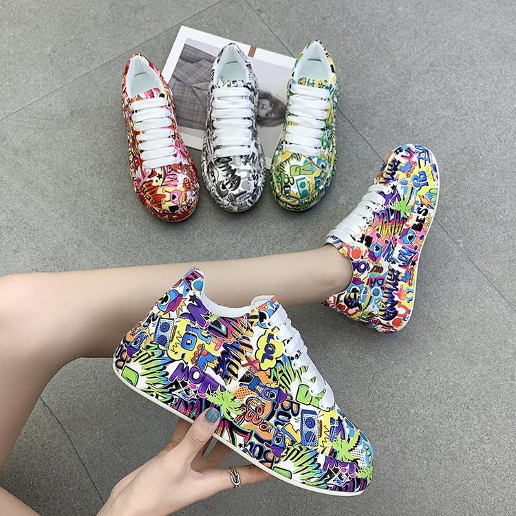 MEOLO - Sneaker da donna con stampa graffiti