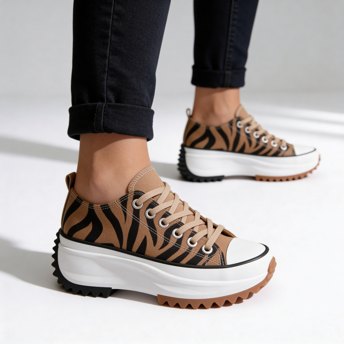 COLORNO - Sneakers platform sportive