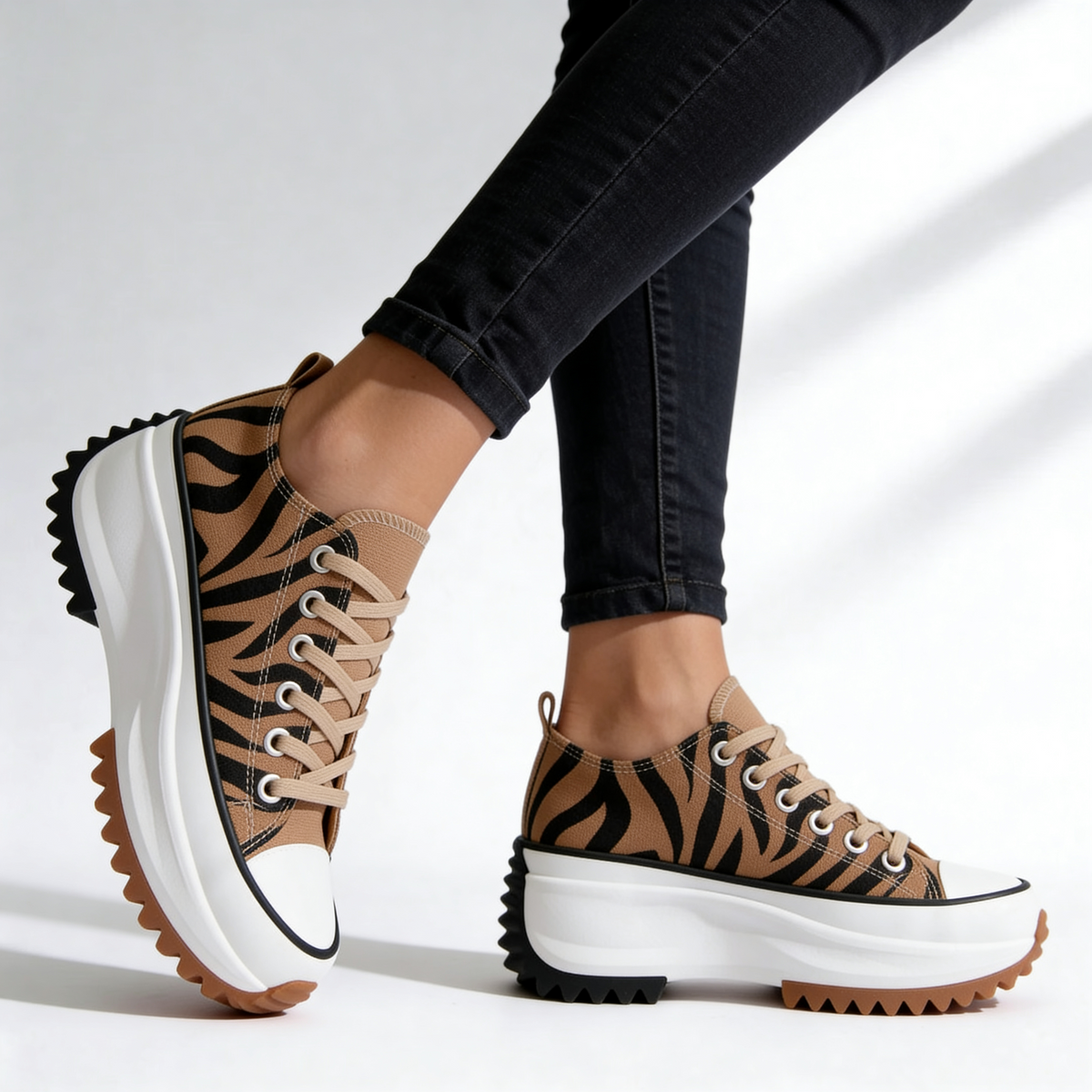 COLORNO - Sneakers platform sportive