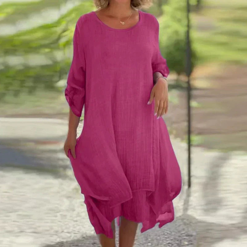 GIULIA - Abito in Cotone dal Comfort Leggero